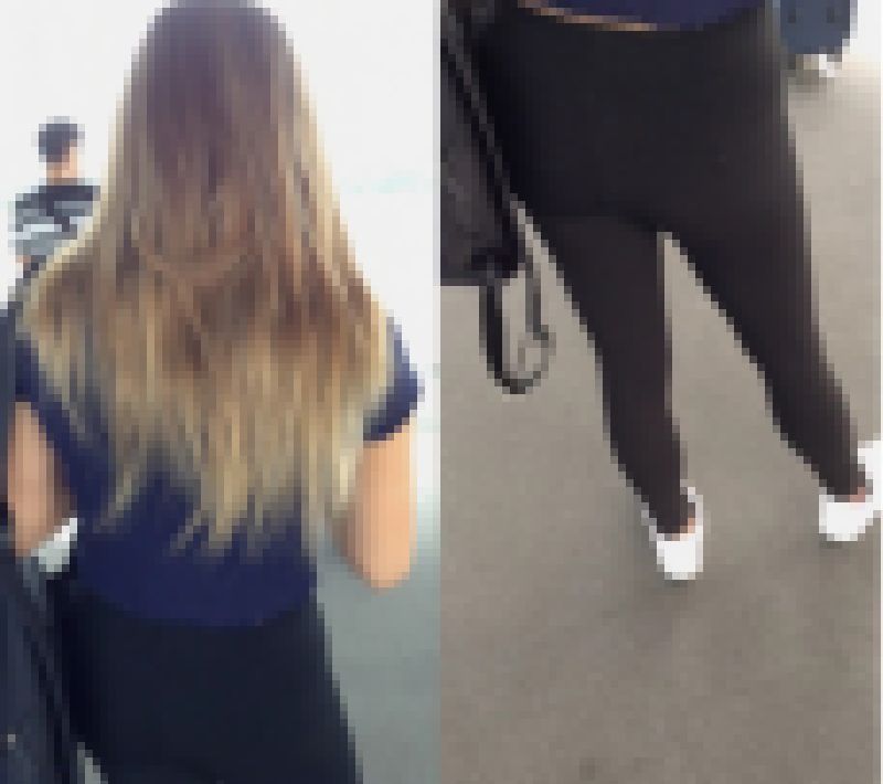 抜き過ぎ注意!!!街に出没するデカ尻黒むちレギンス娘3態～ サンプル画像