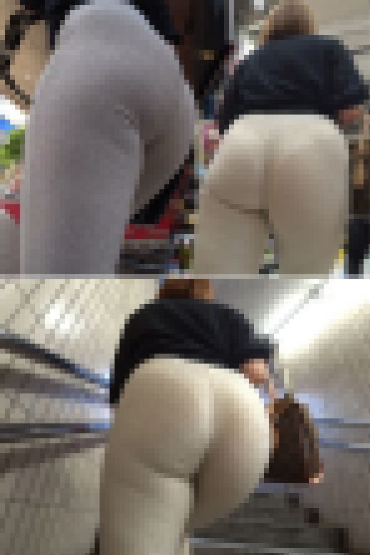 【フルHD 高画質】派手なレギンスで誘惑するお姉さん！！デカケツがブルンブルン！！　サンプル画像3