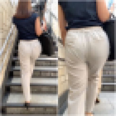 《Part2・週末のパンツスーツOL》 No.1169【シームレスパンティーを履く美しいお姉さんOL】 サンプル画像