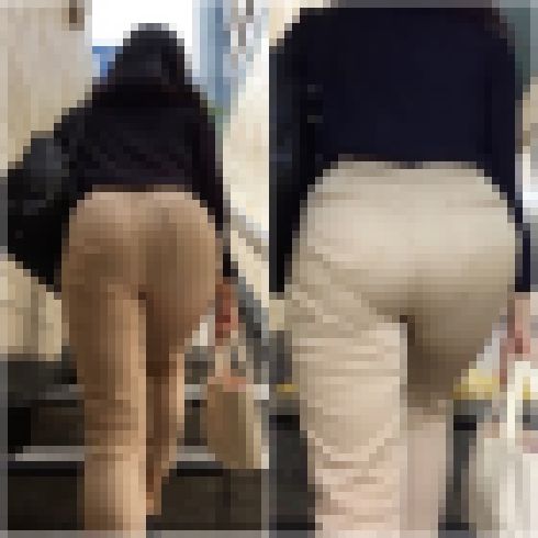 《Part3・週末のパンツスーツOL》 No.1170【一週間の疲れも吹っ飛ぶ驚愕の着衣尻！！！】 サンプル画像