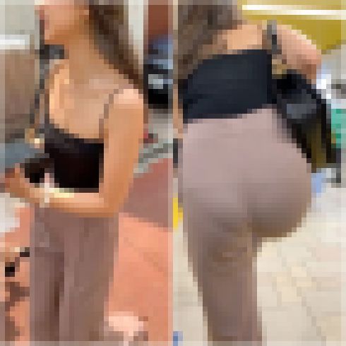 《谷間も見せる大サービス!!!》 No.1175【念願叶った!ヤリたいGALの後ろ姿】 サンプル画像