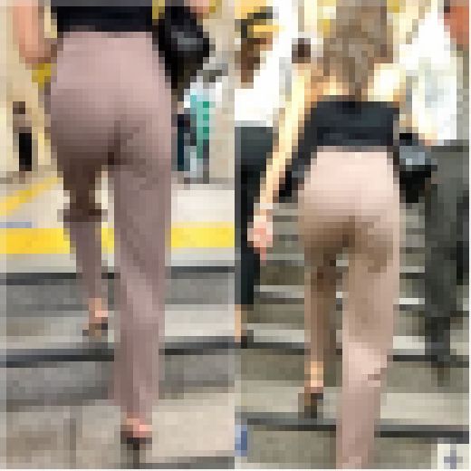 《谷間も見せる大サービス!!!》 No.1175【念願叶った!ヤリたいGALの後ろ姿】 サンプル画像1