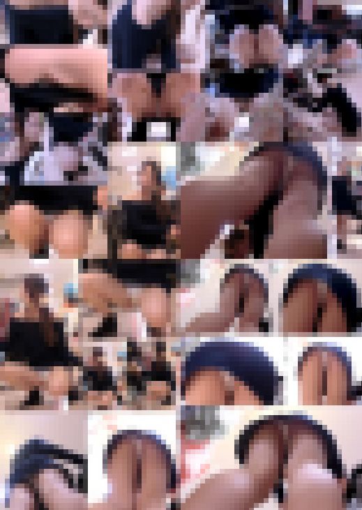 食い込みを直したらスカートがまくれ上がりお尻が丸出し！無防備に開脚しちゃう姿も可愛い店員さんシリーズNo33SP　サンプル画像2