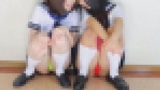 制服女子の初レズキス　サンプル画像2