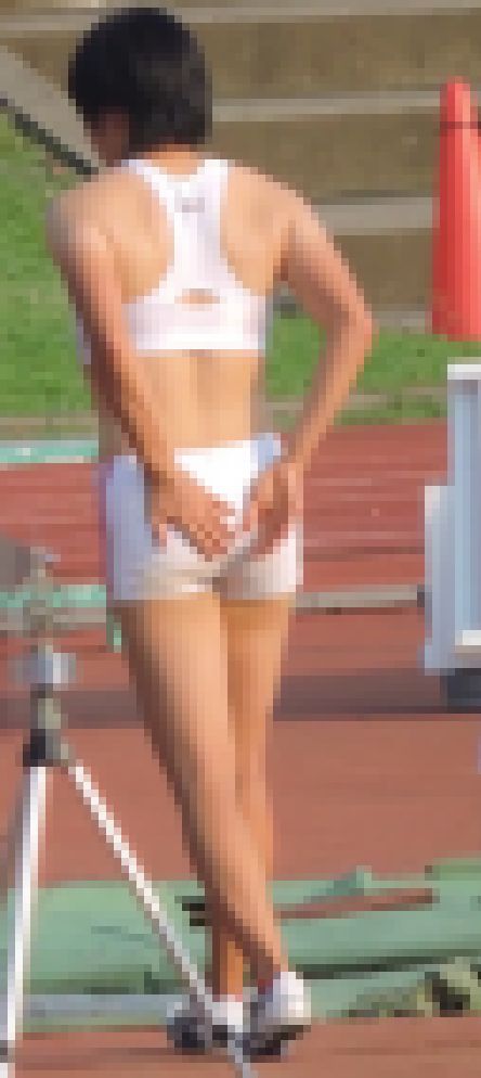 陸上競技大会女子三段跳【動画】スポーツ編 3201と3005～3011セット販売 サンプル画像