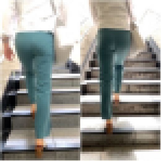 《尻肉ムニュ》 No.1191【グリーンパンツから浮き出る尻肉は映える】　サンプル画像2