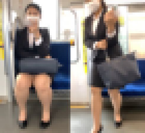リクスーを着て就活を頑張る無防備なむっちり女子大生（後編） サンプル画像
