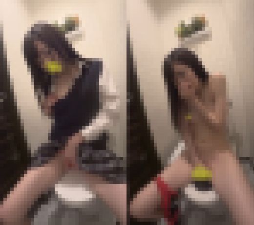 デパートのトイレでこっそりオナニーしちゃうJ〇⑳ サンプル画像