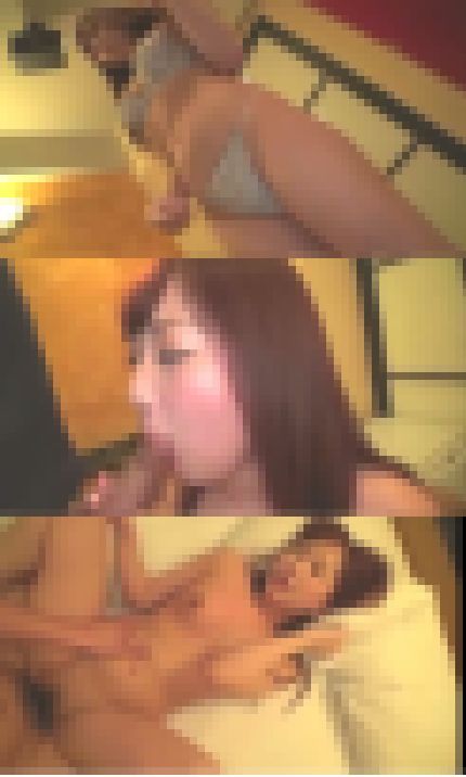 【癒し系の21歳女子大生が美乳のDカップを揺らして初ハメ撮り】 【巨乳の20歳美容系専門学校生が彼氏に内緒で緊張のハメ撮り】　サンプル画像2