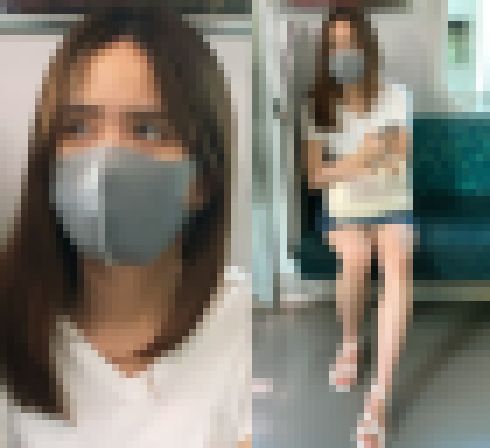 デニミニ生脚がエロすぎるマスクをしていても分かる圧倒的美女（其の三） サンプル画像