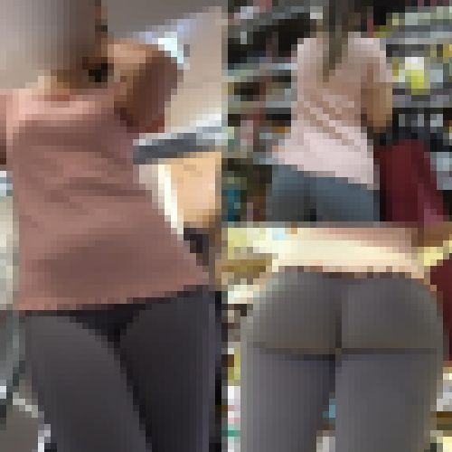 【ピタパンお姉さんの街歩き】☆したたる尻肉が魅力的なむっちりプリケツ！　サンプル画像3