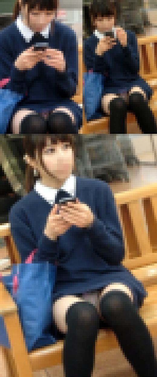 【対面&逆さフラッシュ撮り】可愛い女の子のお顔もパンツもたっぷり盗撮！極上対面パンチラ動画【逆さ撮り写真付き】　サンプル画像2