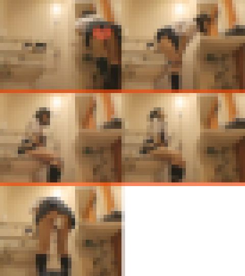 個室OTHERS【3】すごいもの見ちゃいました～！女子○生がトイレでこっそりオナニー！生々しくてとっても卑猥な光景に感動･･･　サンプル画像1