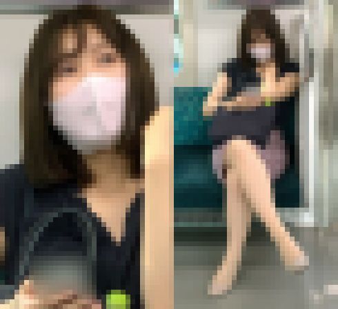 タイトなスカートを履いて脚を組むエロボディOL（其の三） サンプル画像