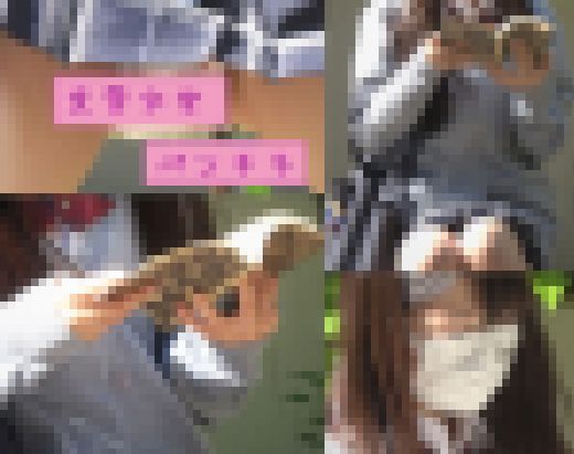 【バスに乗り遅れちゃった、つやつや黒髪文学少女を狙い撃ちｗｗ】　サンプル画像1