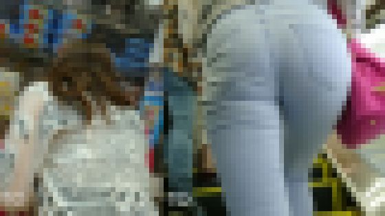 【再販売】ギャルのお尻:キュっと桃尻デニムギャル サンプル画像