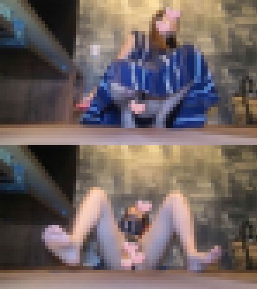 【ネカフェオナニー】この女、性欲半端ねえ！クチュ音響かせオナニーに真剣に取り組みすぎな美女覗き見成功！　サンプル画像1