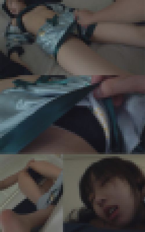 【家庭内で寝込みハメ】朝5時頃、大学生姉の自部屋で【前回は家庭内盗撮】　サンプル画像1