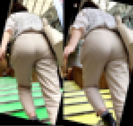 ロン爺の４Ｋピタパン女483　階段のむちむち透け尻編　サンプル画像2