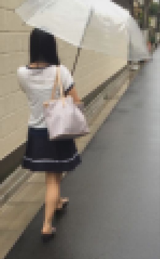 ●葛西駅周辺 ・OL（24～27歳）、身長 推定155cm前後、歩行速度 （早）・生、ピンク　サンプル画像2