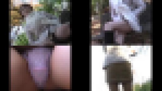 野外でパンチラ！ vol.21　サンプル画像1