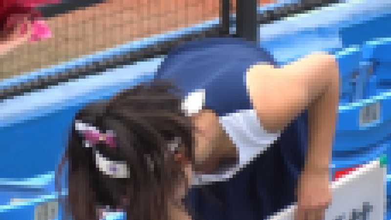 なにわガールズ436 汗にまみれて DE 胸チラ狂想曲や! サンプル画像