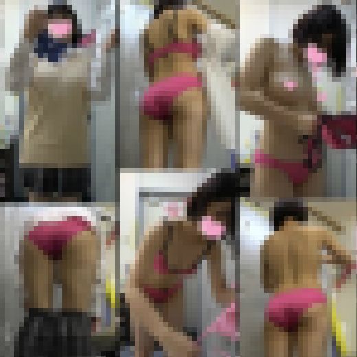 【素人・個人撮影】下着NGの個人撮影会で隠撮　りこちゃん《着替え》　サンプル画像2