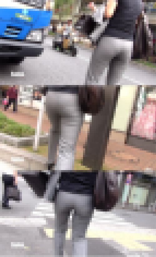 【FHD高画質】【再販】パンツスーツには夢がある　ライン付きOL　サンプル画像2