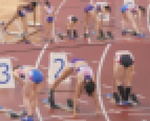 女子100mH ブルマヒップ集 サンプル画像