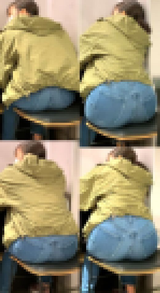 ピチピチジーンズヒップ168_プリンっと突き出し尻がエロい巨尻JDお姉様♪　サンプル画像2