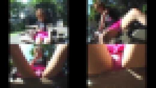 野外でパンチラ！ vol.30　サンプル画像1