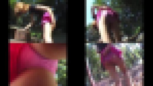 野外でパンチラ！ vol.30　サンプル画像2