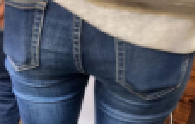 若ギャルデニ尻156 サンプル画像