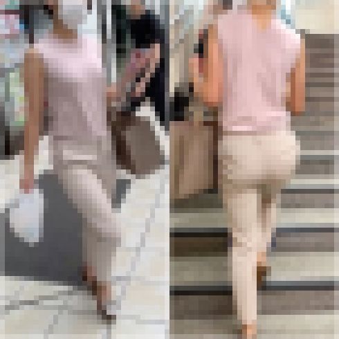 《オッパイに目がいっちゃう》 No.1385【Part2・みんな大好きパンツスーツ着衣尻】 サンプル画像