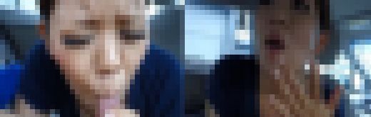 30歳ママ、Ｒ子ちゃん初の車内フェラ、ゴックン　サンプル画像2