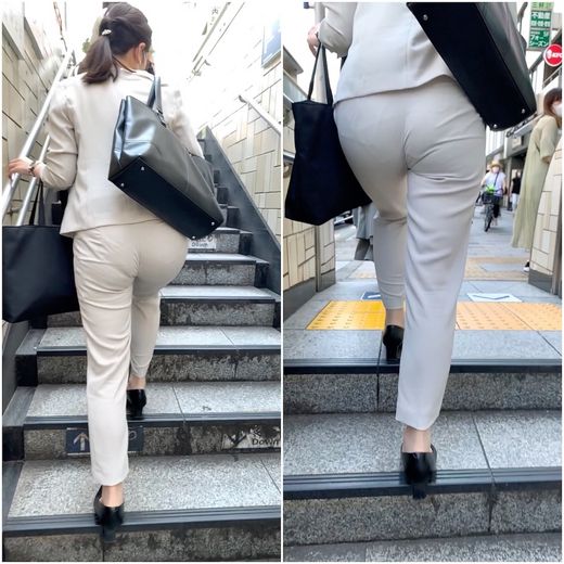 《思いの外、結構丸見え！》 No.1437【Part3・パンツスーツが醸し出す不思議なエロさ】　サンプル画像3