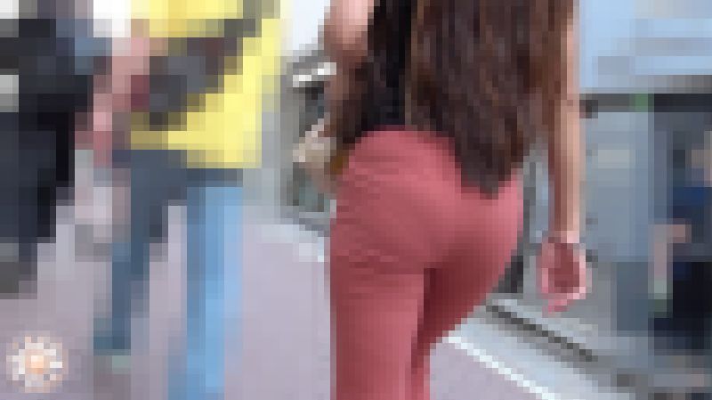 【FHD高画質】ネイルサロン勤務のぴったりワイドパンツ サンプル画像
