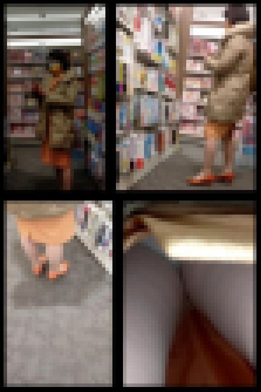 【スマホで逆さ撮り61】仕事帰りのミニスカ人妻 全身オレンジど派手スーツ スト越しの生パンティゲット【素人盗撮】 サンプル画像1