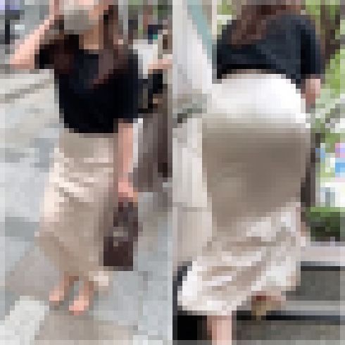 《清楚系が下品にお尻を突き出すなんて…》 No.1477【Part3・次世代エロ着衣尻】 サンプル画像