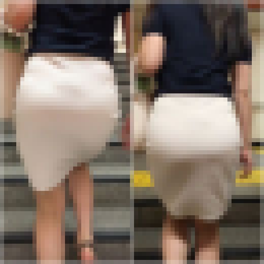 《第十回・パンティーラインを見せて歩くOL編》　【歩行シーンも絶品！こんなエロいお尻を強調させTバックも透ける着衣尻を堪能させる　サンプル画像1