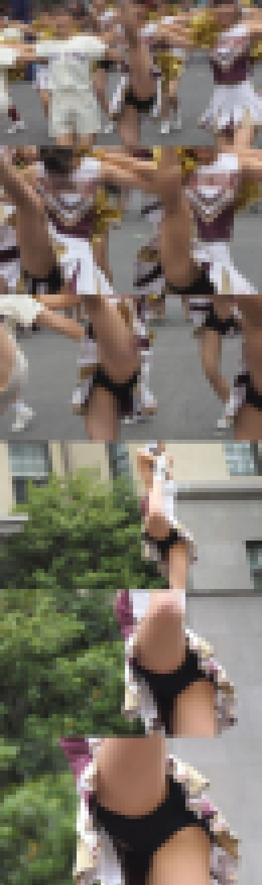 超高画質FHD動画 偏差値70超!全員美女揃い!有名私立大学チアガールアンスコドアップ対決NO-1 サンプル画像2