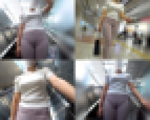 【ピタパン探訪】☆揺れる垂れ尻お姉さんのぷるんぷるん！　サンプル画像3