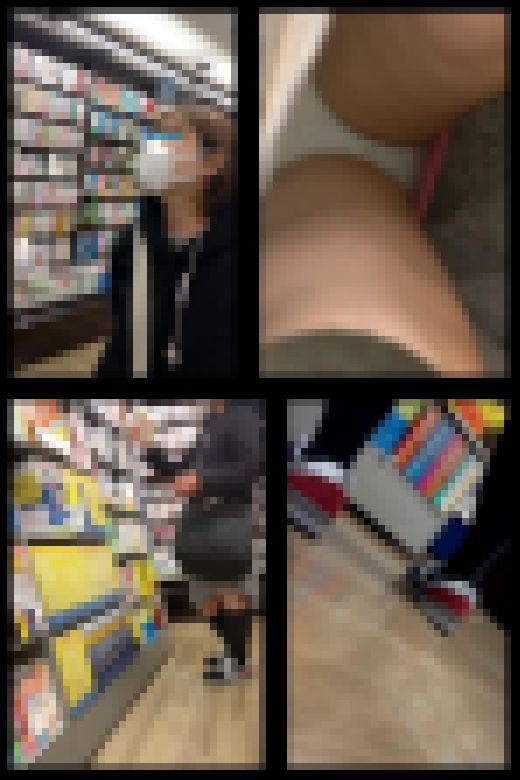 【スマホで逆さ撮り67】生活感丸出し人妻　ハイソ越しに生パンティゲット【素人撮影】　サンプル画像2