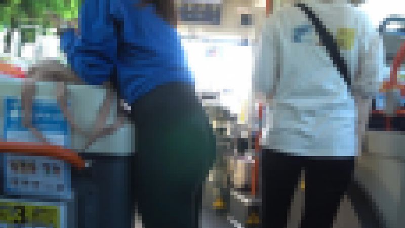 ムチムチ食い込みレギンス尻 サンプル画像