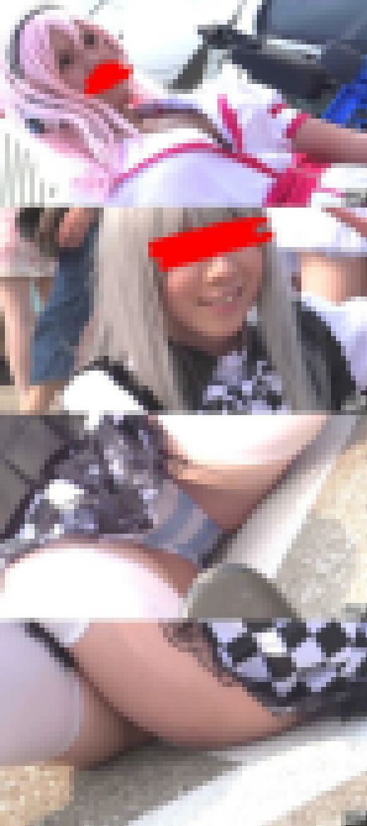 極悪ズーム厄介ローアングル★コスプレLOVE　06「地面ローアンで意地でも狙う清純パンツ」　サンプル画像3
