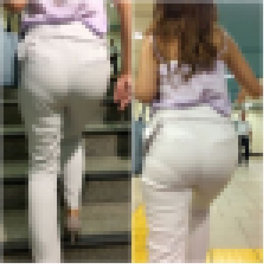 《第二十回・GOKU尻！！！》　【何度も堪能したい柔尻！！！絶滅危惧種の黒GAL姉さんが魅せる着衣尻】　サンプル画像2