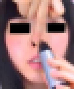 プレミア★ノーズＸＸ　鼻毛カッター処理で鼻穴拡張 サンプル画像
