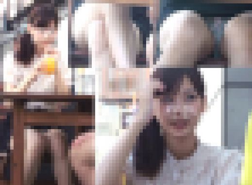 【高画質】会話に夢中でお股ガラ空きP丸見え清楚可愛い女子の極上対面ぱんちら～FHD動画～ サンプル画像