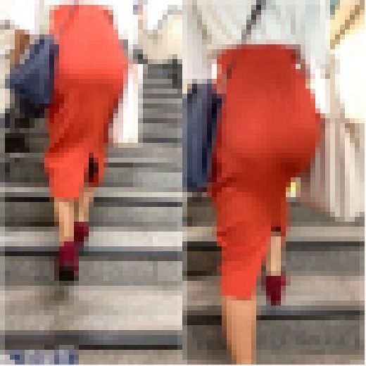 《REDバージョン！》 No.1630【Part1・美クビレ&美尻が際立つスカート着衣尻】　サンプル画像1