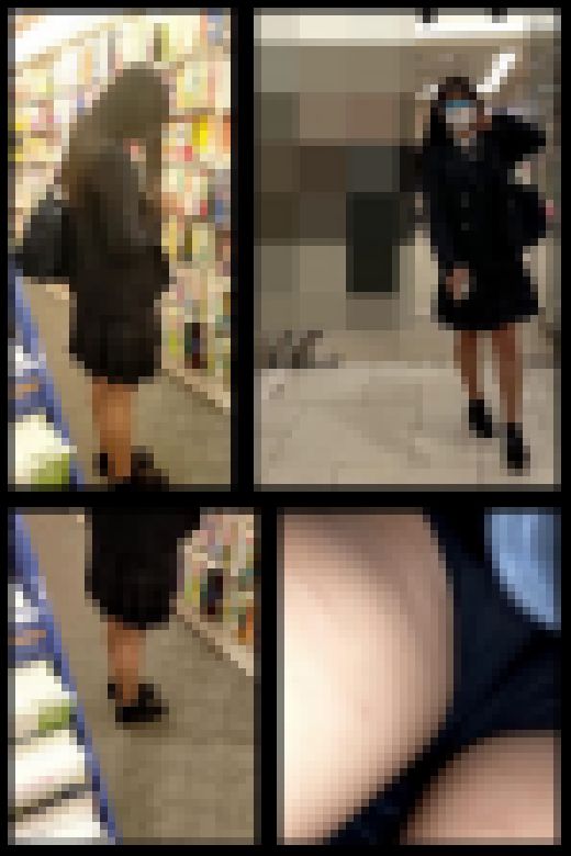 【スマホで逆さ撮り87】脚をこれ見よがしに露出する現代の〇K そんなにミニスカ履くなら脚とスカート内晒すよ？【素人撮影 】　サンプル画像2